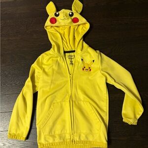 Pikachu Pokémon Hoodie character size 5